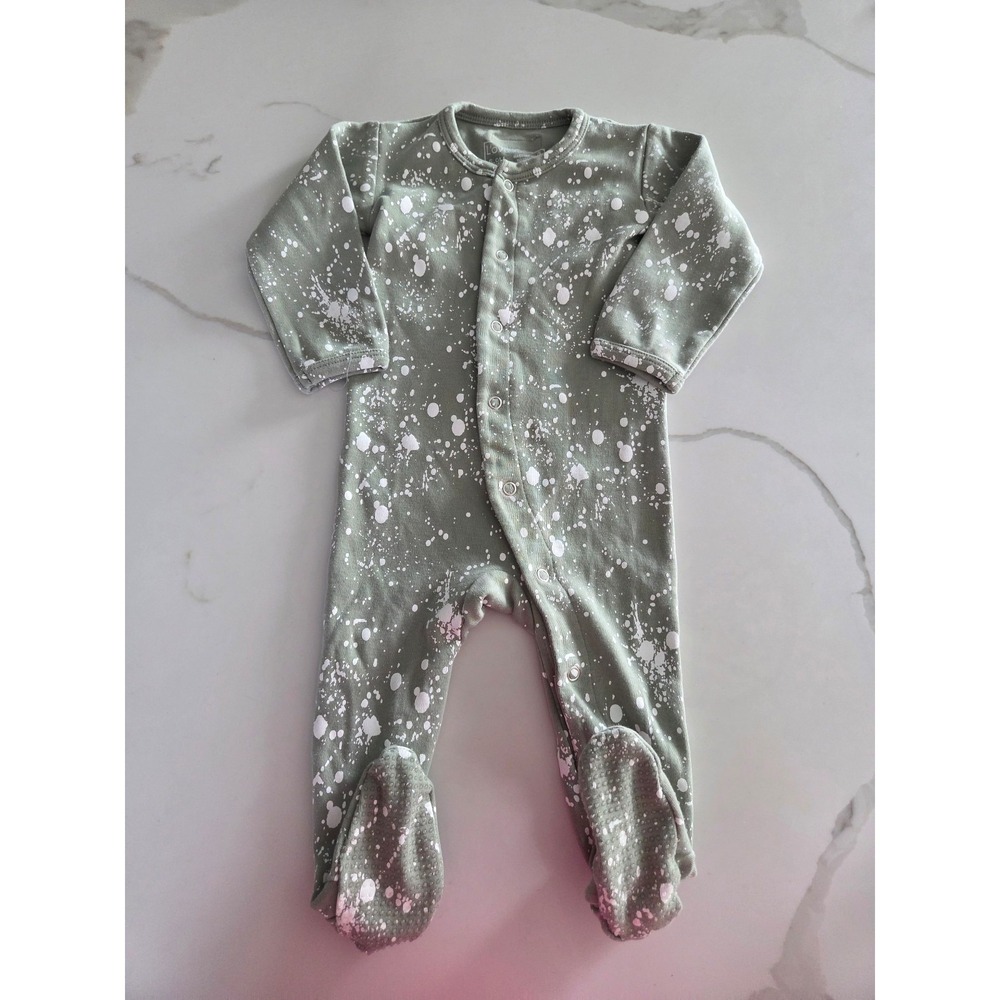 L'ovedbaby baby boy organic sleeper 6-9 mos